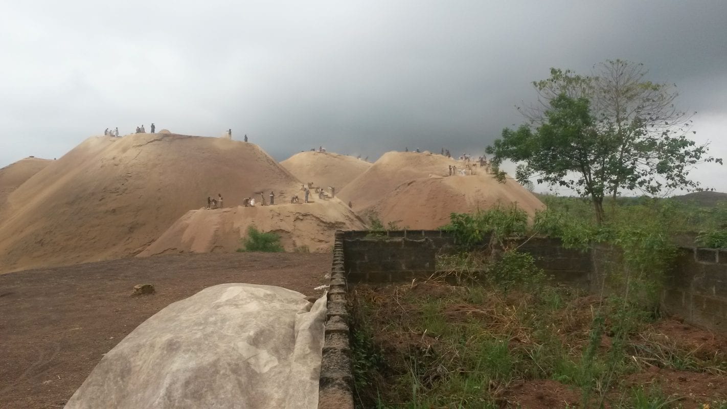 Rice Processing Waste at Abakaliki Ebonyi State   Nigeria