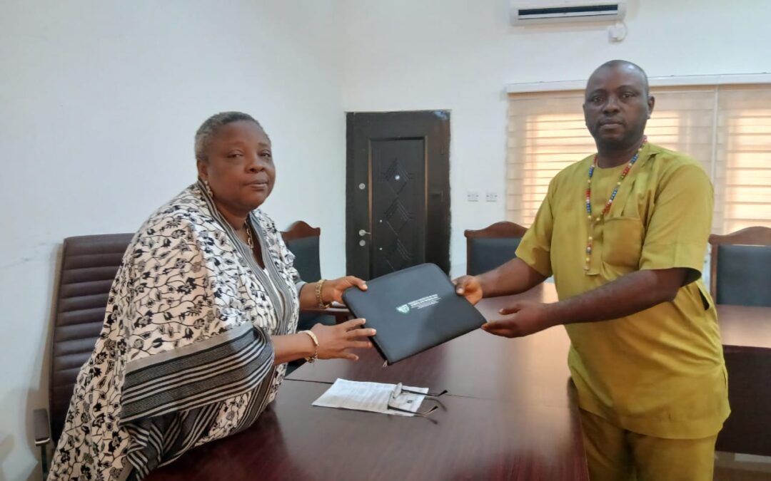 NIFST East Central Chapter Pays Courtesy Visit to COOU Vice-Chancellor