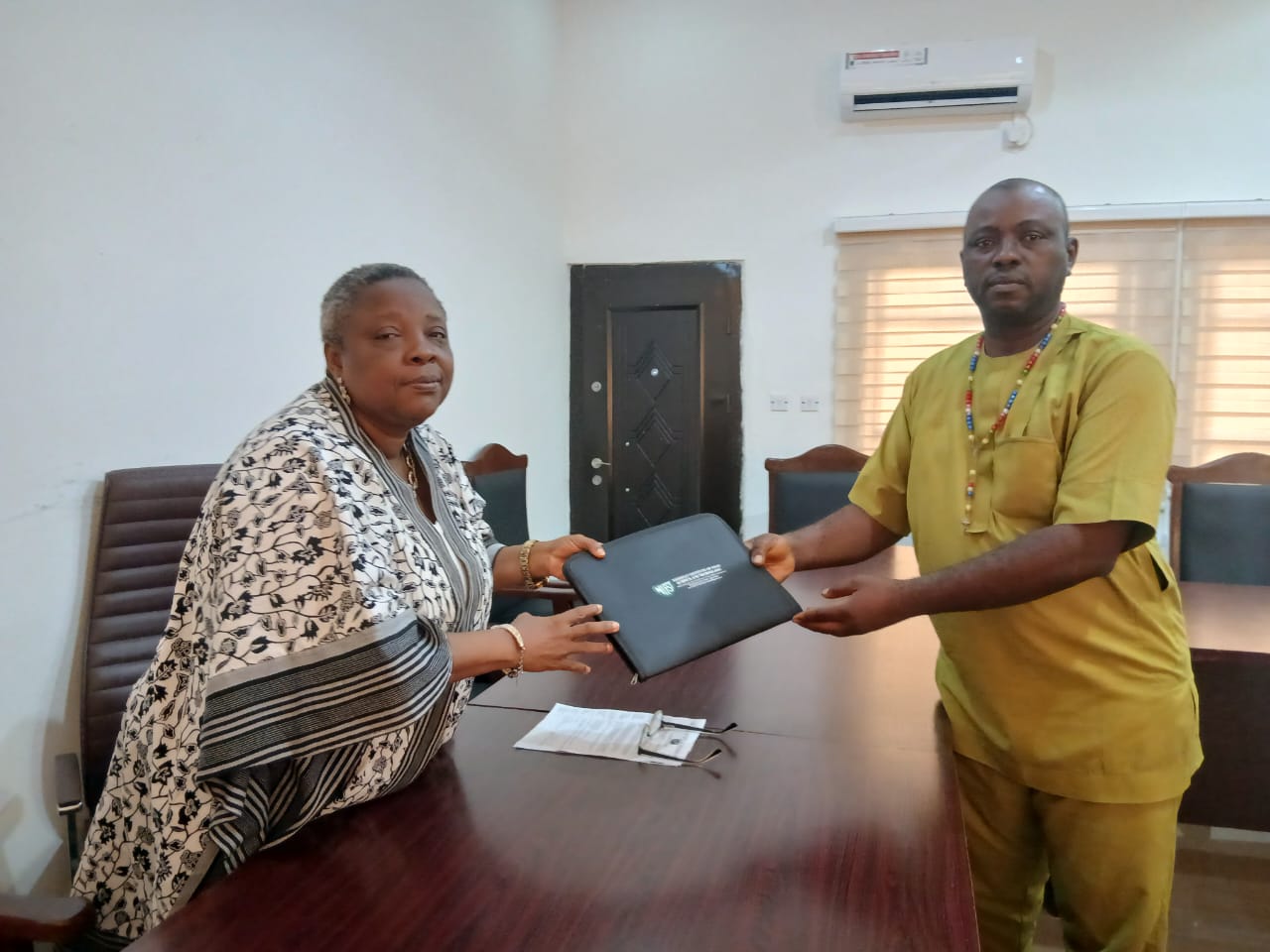 NIFST East Central Chapter Pays Courtesy Visit to COOU Vice-Chancellor