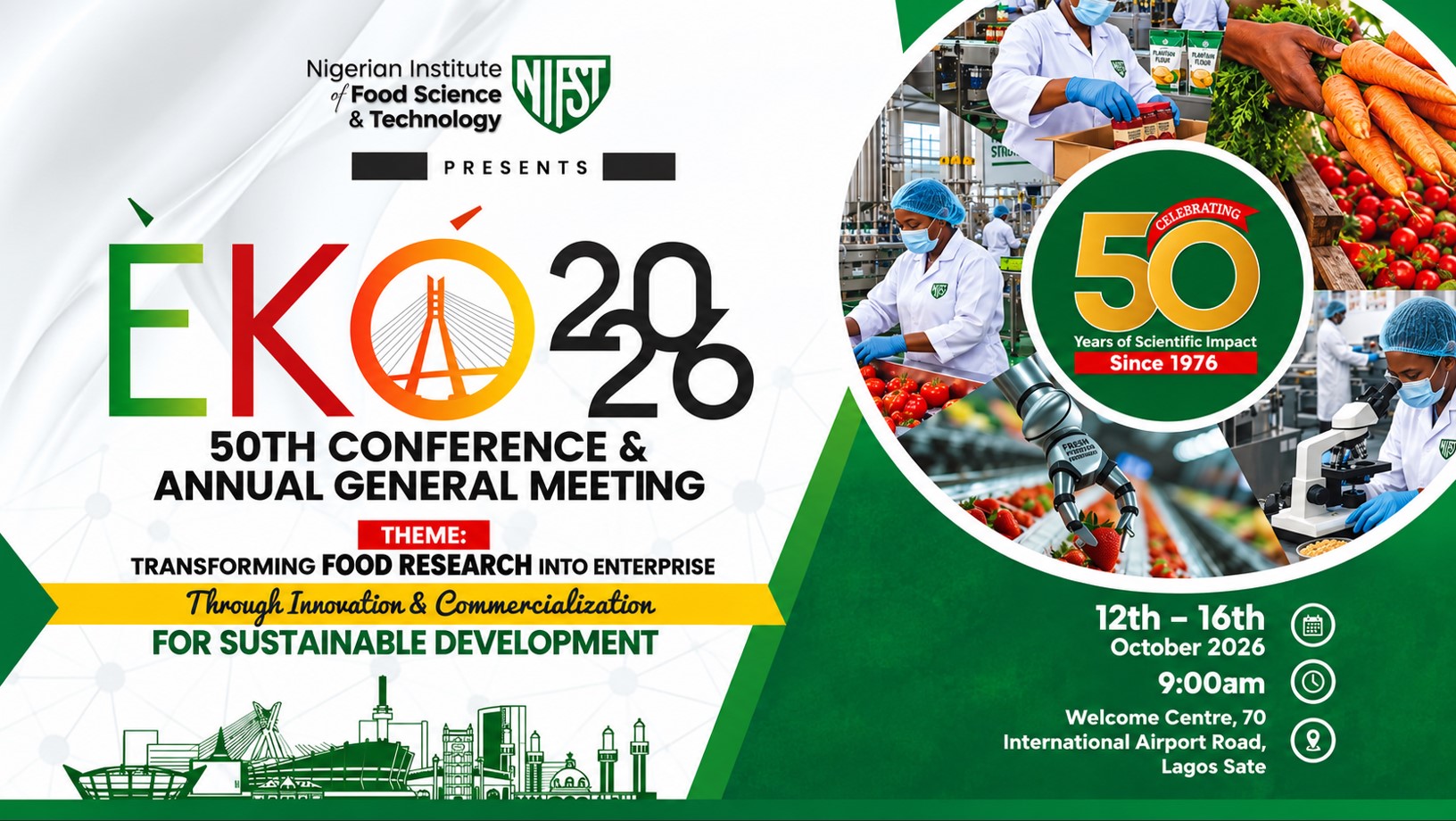 50th nifst conference and agm communique