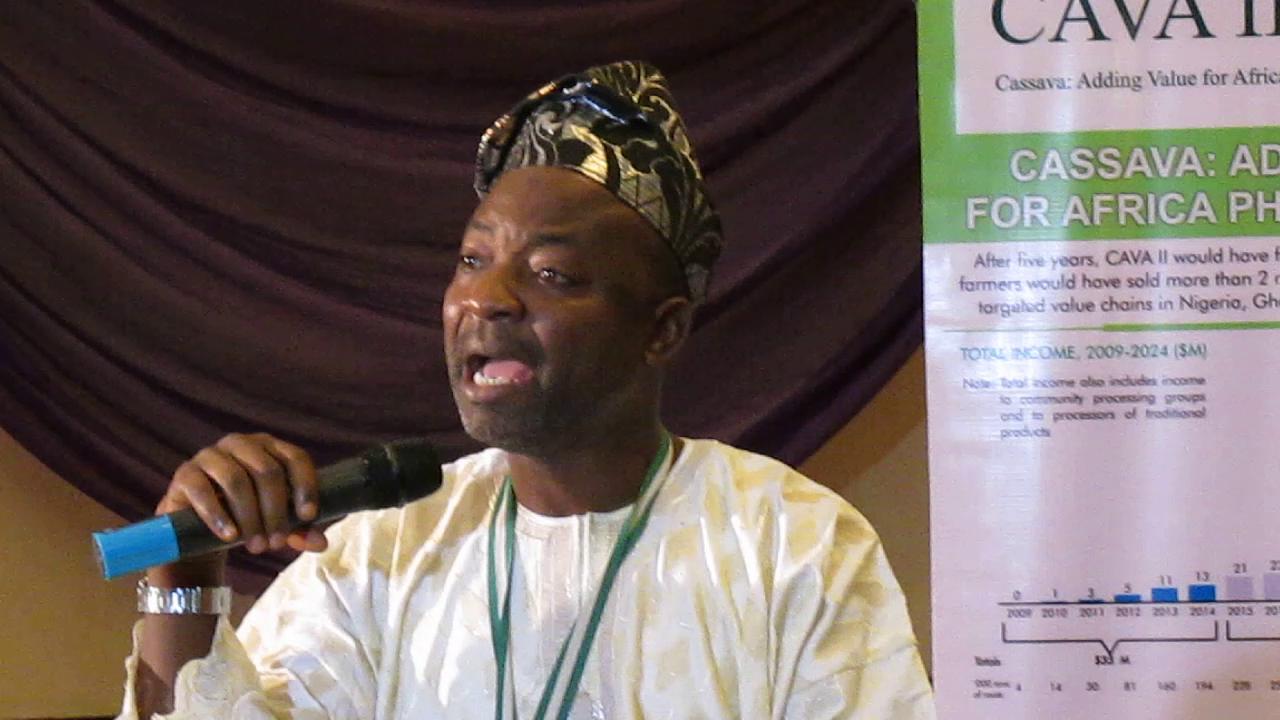 DAY2: OPENING SPEECH BY THE NIFST PRESIDENT, PROF LATEEF SANNI, FNIFST – LAGOS 2014