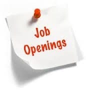 JOB OPENINGS