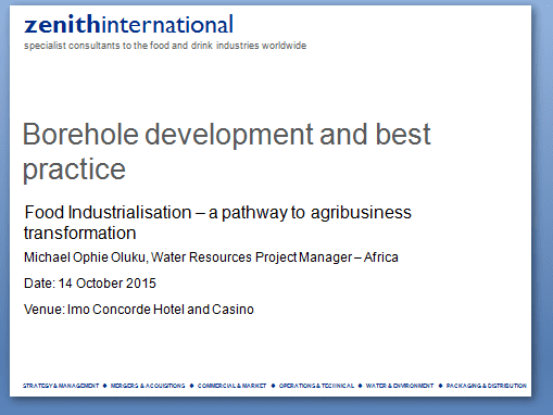 Borehole development and best practice