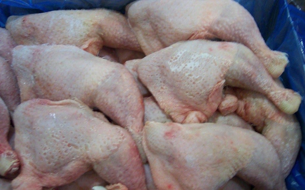 CUSTOMS INTERCEPTS 1,300 CARTONS OF POULTRY PRODUCTS