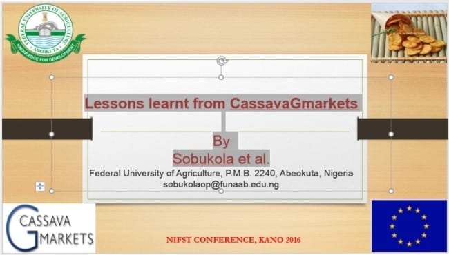Lessons learnt from Cassava Gmarkets