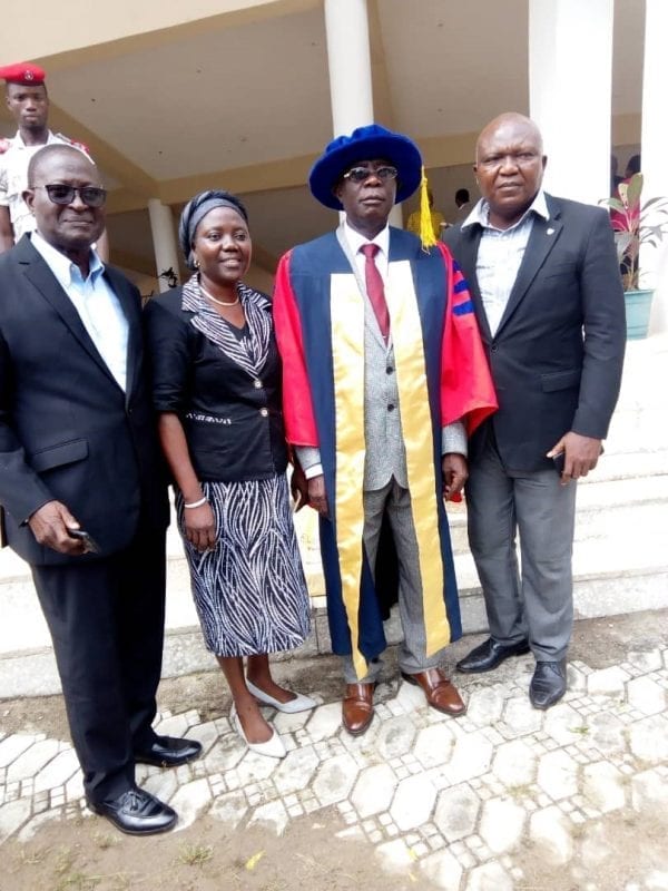 Past President of NIFST, Professor Isaac Adebayo Adeyemi delivered monumental valedictory lecture on 25th October, 2018 at LAUTECH