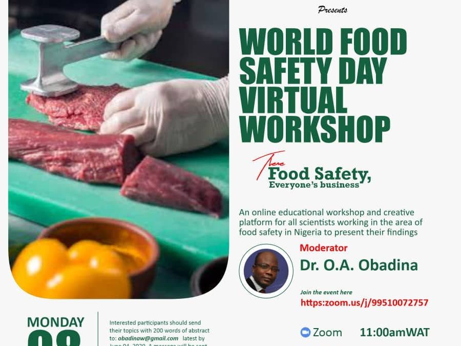 NIFST held Food Safety Workshop to commemorate World’s Food Safety Day