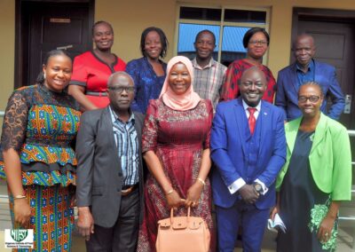 NIFST TRAIN BERTHED AT BOWEN UNIVERSITY IWO FOR FST GRADUATES INDUCTION
