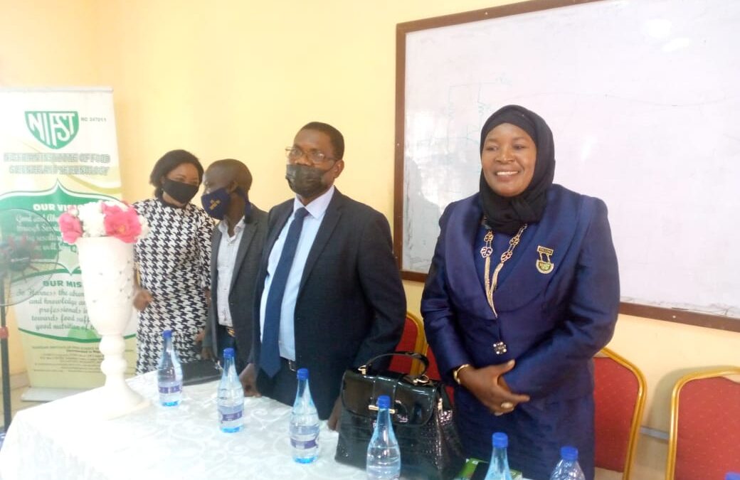 INDUCTION OF FST GRADUATES INTO PROFESSIONAL MEMBERS OF NIFST AT UNIVERSITY OF IBADAN